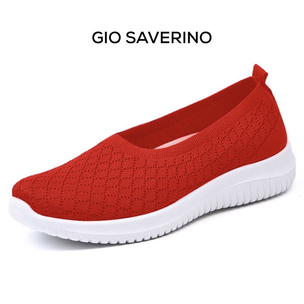 Jual Gio Saverino Slip On Simple Dan Elegant Sneakers Wanita Tanpa Tali