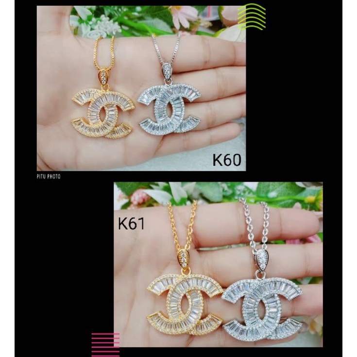 Kalung Xuping Lapis Emas Perhiasan Wanita k60,61