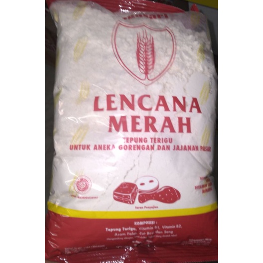 

Tepung Terigu Lencana Merah 1 kg