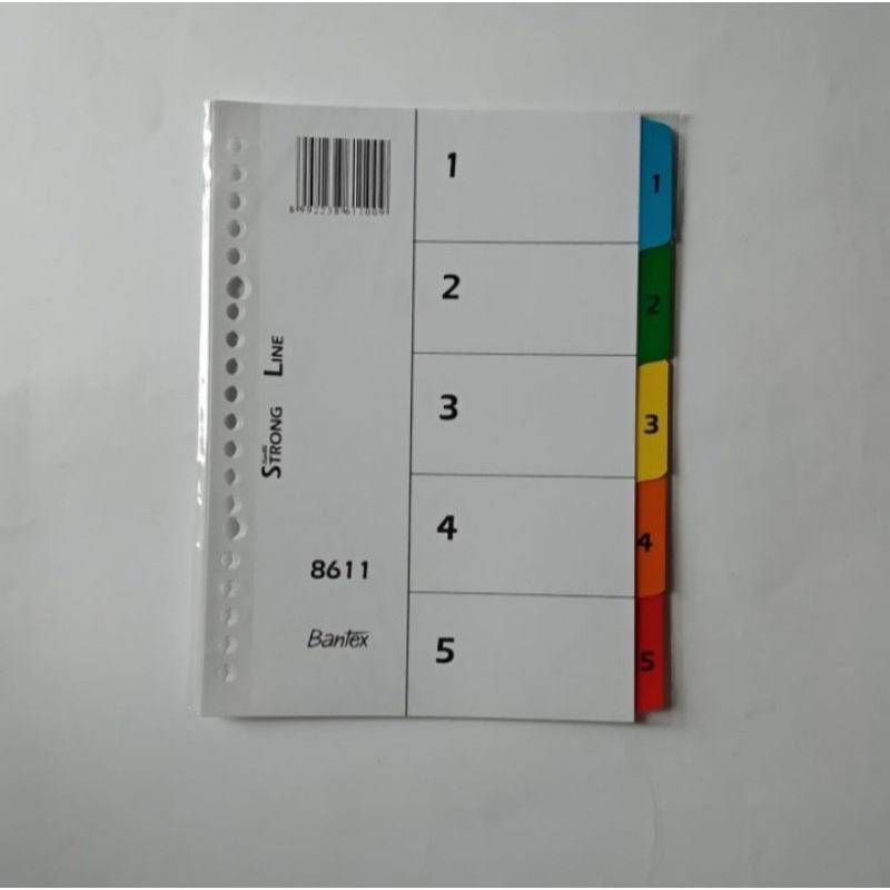 

Bantex 8611 divider 1-5