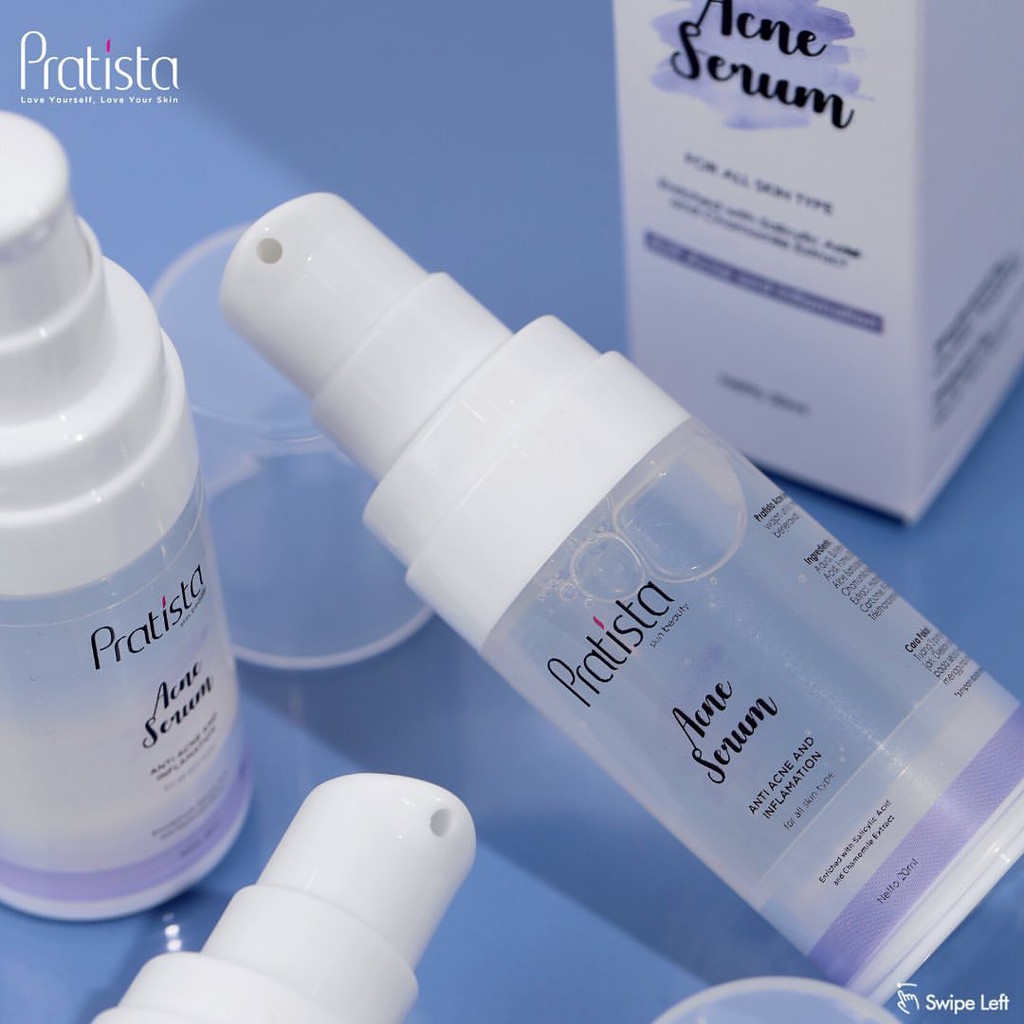 SERUM WAJAH COWOK KULIT BERJERAWAT PRATISTA FOR MEN SERUM ACNE