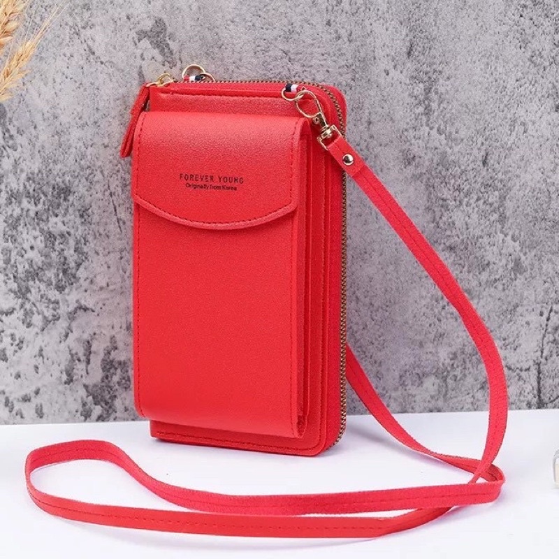 TAS HP SELEMPANG WANITA SLINGBAG WANITA MEGAN BAHAN MINISO PREMIUM-8