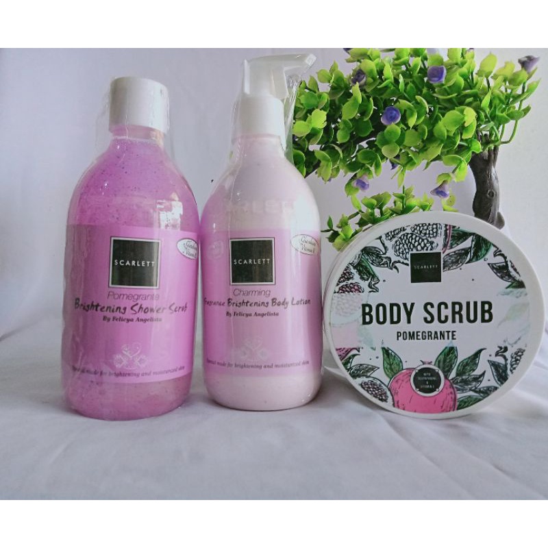 Scarlett whitening (Paket bundling body care)