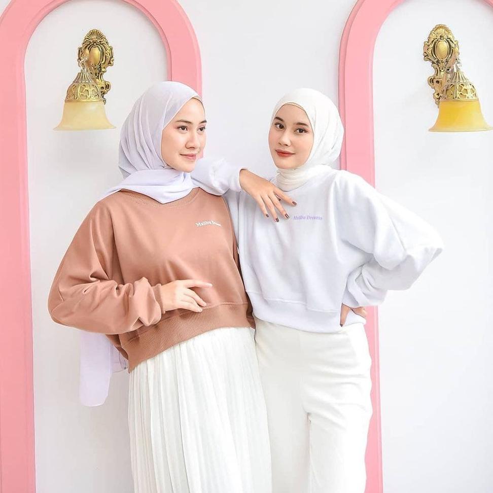 [KODE PRODUK VTW6165] Nara Grosir - Malibu Dream Oversize | Fashion Terkini | Sweater