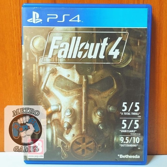 Fallout 4 PS4 Kaset Fall Out Fallout4 IV Playstation PS 4 5 CD BD Game Games Fallouts Falout Original Asli Fallout 4 1 2 3 76