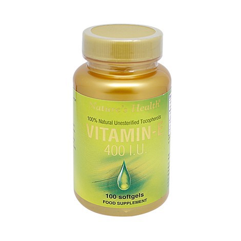 Nature's Health Vitamin E 400 IU @100