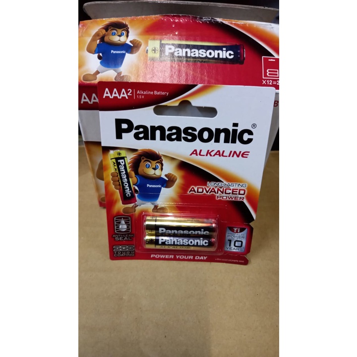 Panasonic Baterai Alkaline AAA2 1.5V