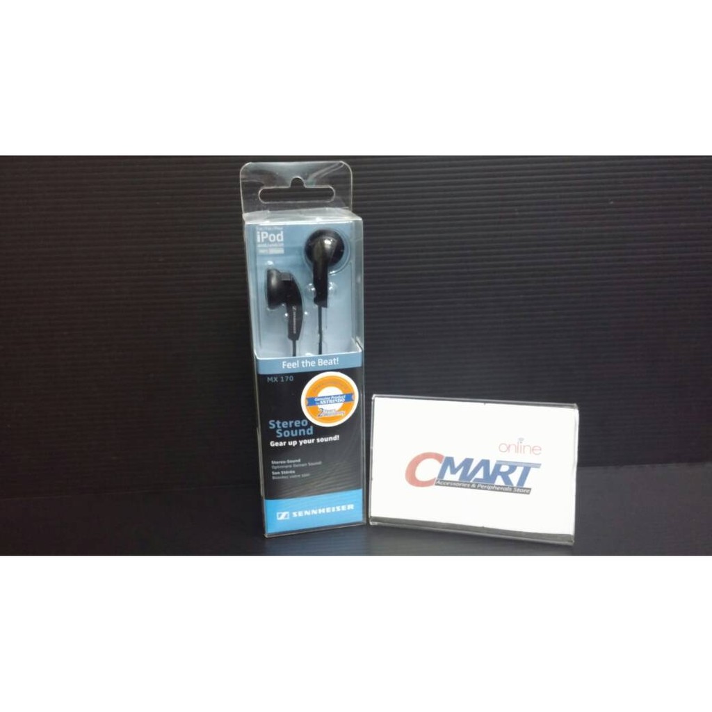 Sennheiser MX 170 Earphone In-Ear dengan Mikrofon