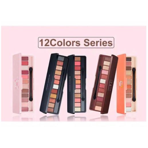 Lameila Eyeshadow Palette 12 Warna