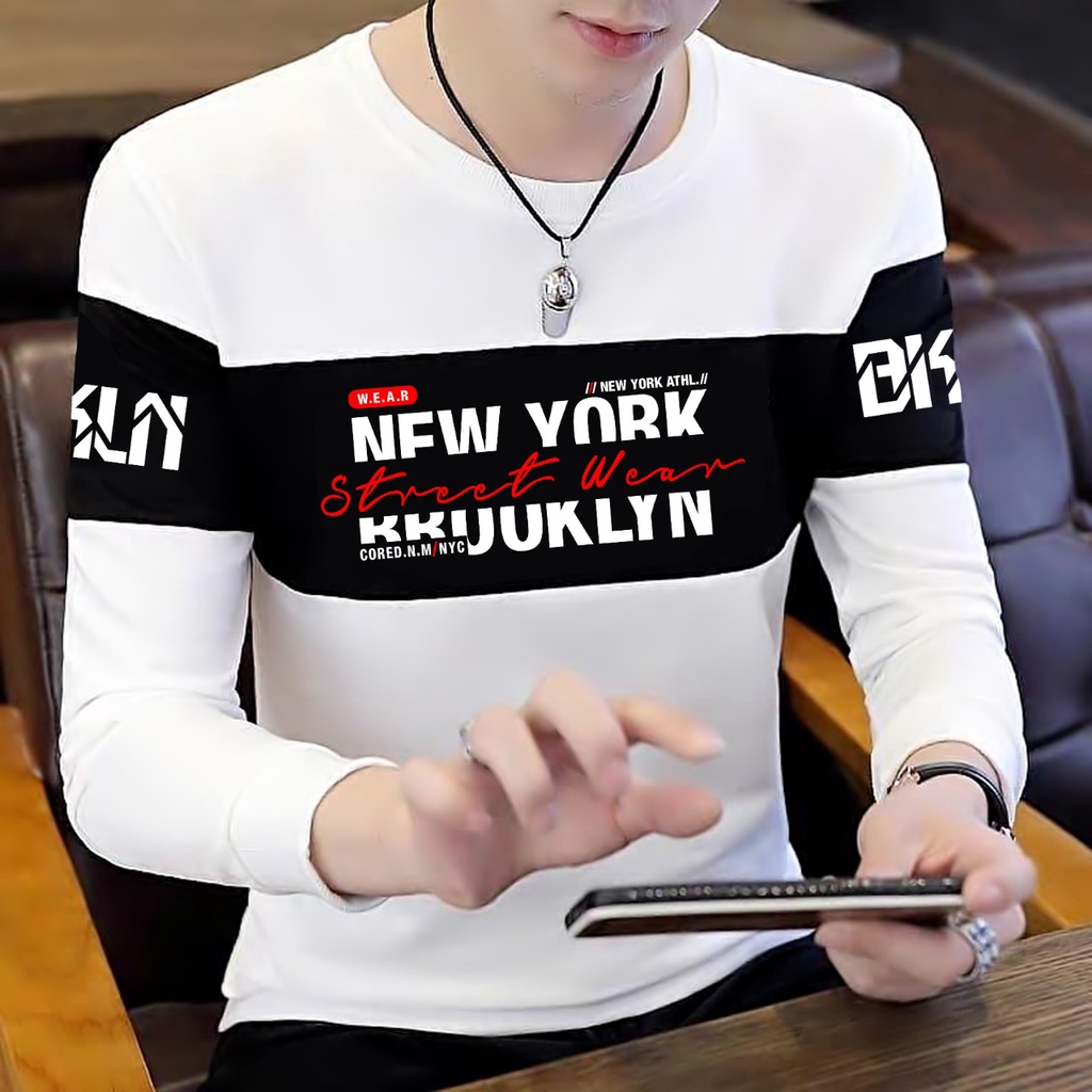 SWEATER NEWYORK KOMBINASI BABYTERRY - A5GARD88