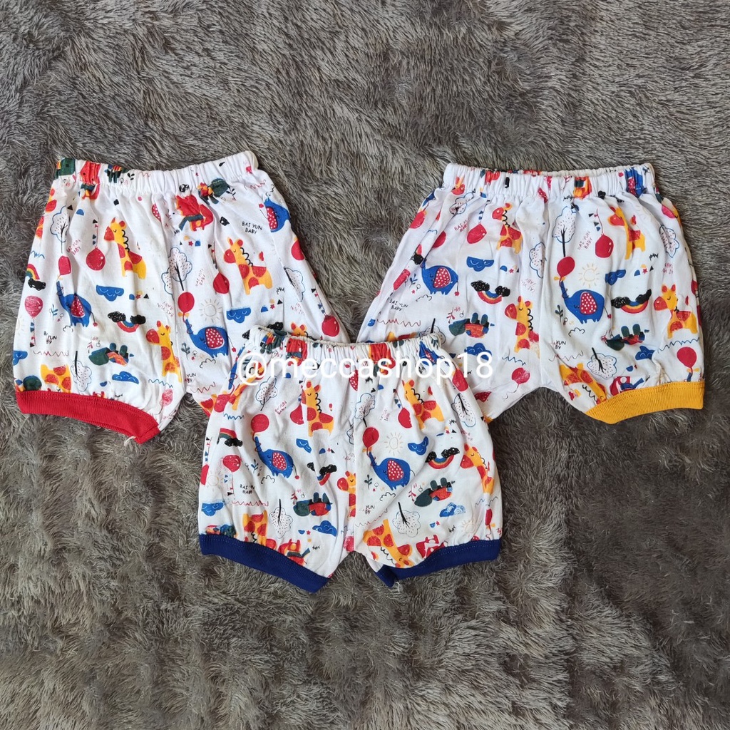 Celana Pendek Kolor Bayi sampai 18 Bulan Ecer Dan Grosir Bahan Lembut dan nyaman