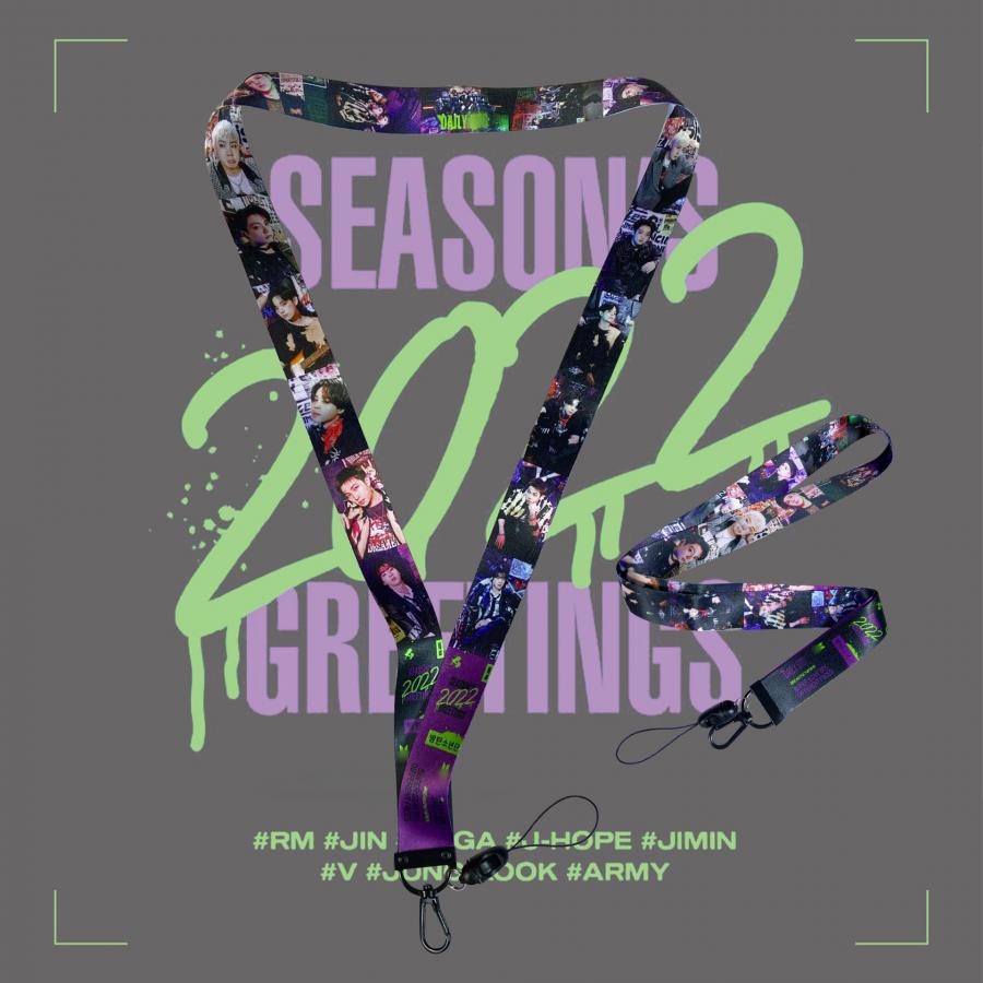 Tali Lanyard Handphone Desain KPOP BTS 2022 Season S Greetings