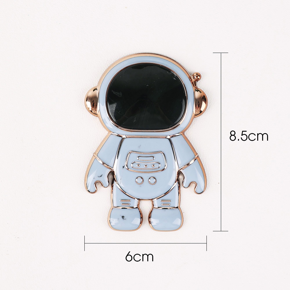 Stand Holder Handphone Universal Portable Desain Kartun Astronot 3D Bisa Dilipat