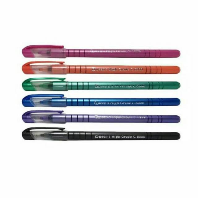 

Bolpen Murah Queen C6000 Isi 12