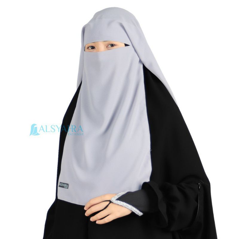 Niqab Yaman Sifon Premium Alsyahra Exclusive