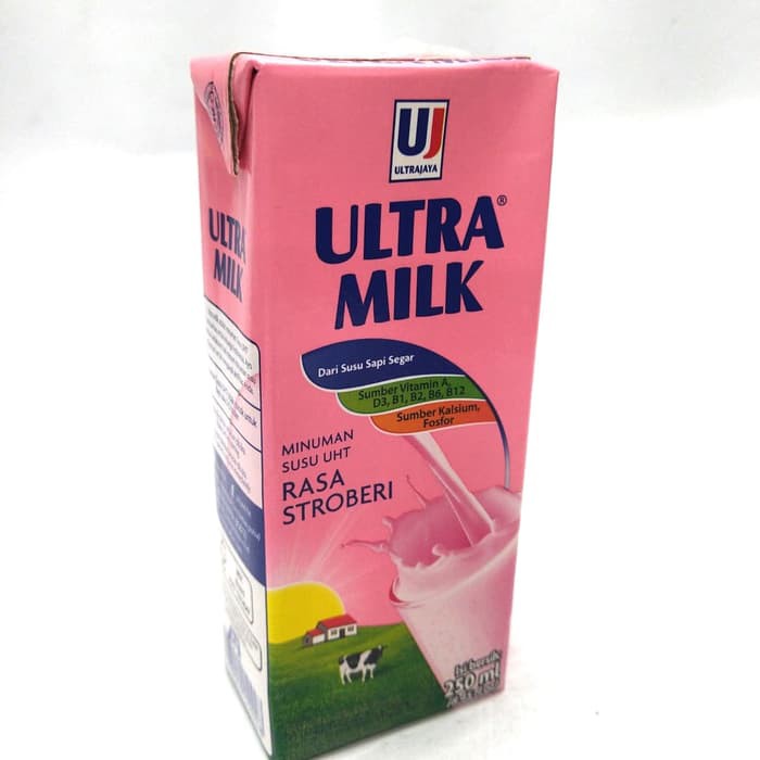 

ULTRA MILK UHT STROBERI 250 ML