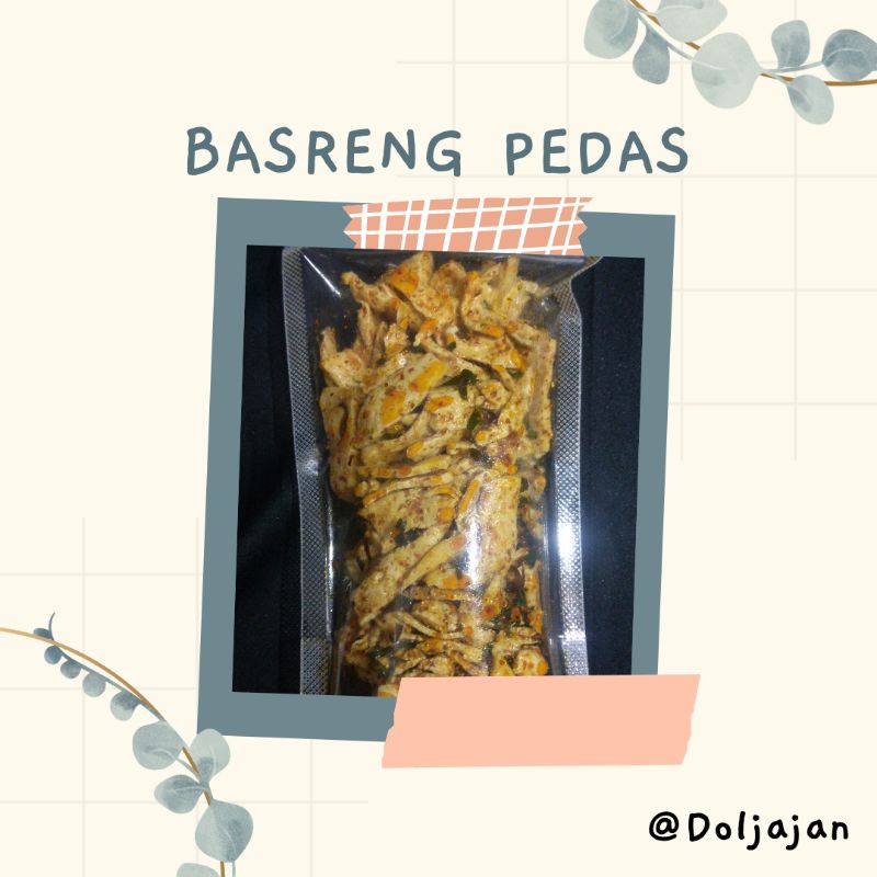 

Basreng pedas daun jeruk