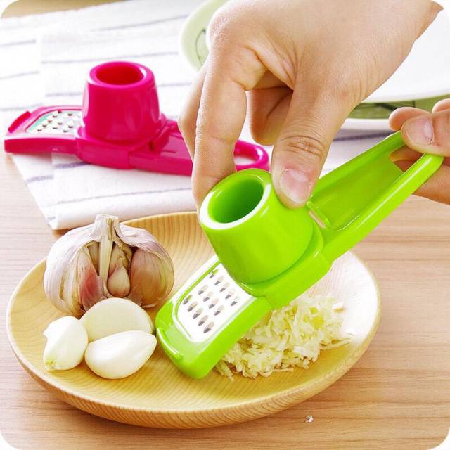 Parutan Mini Onion Slicer Alat Potong Perajang Penghalus Bawang Bumbu Keju Garlic Press Chopper