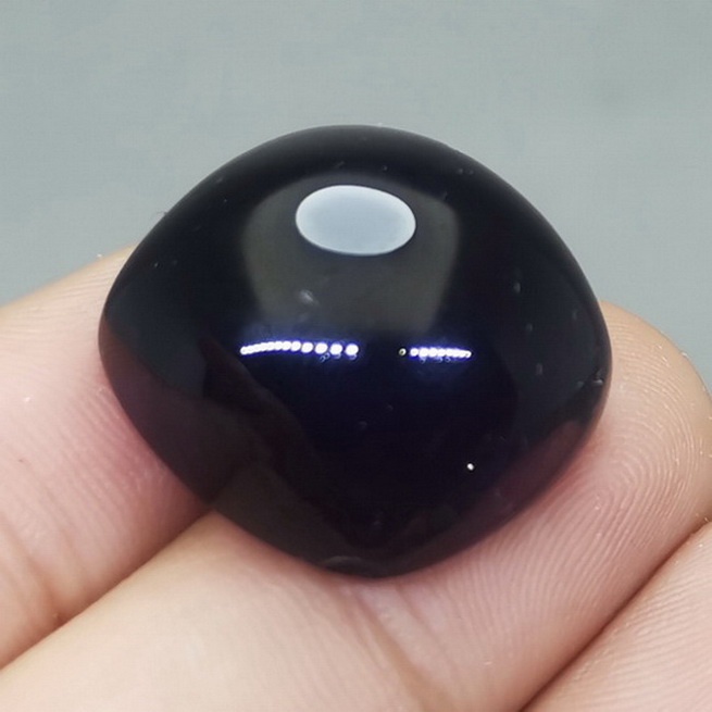 Batu Permata Natural Kecubung Wulung Asli