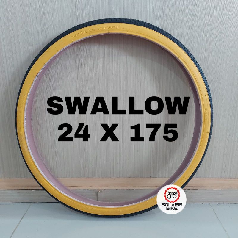 Ban Luar Sepeda MTB Mini 24 x 175 1.75 Swallow Deli Tire Original