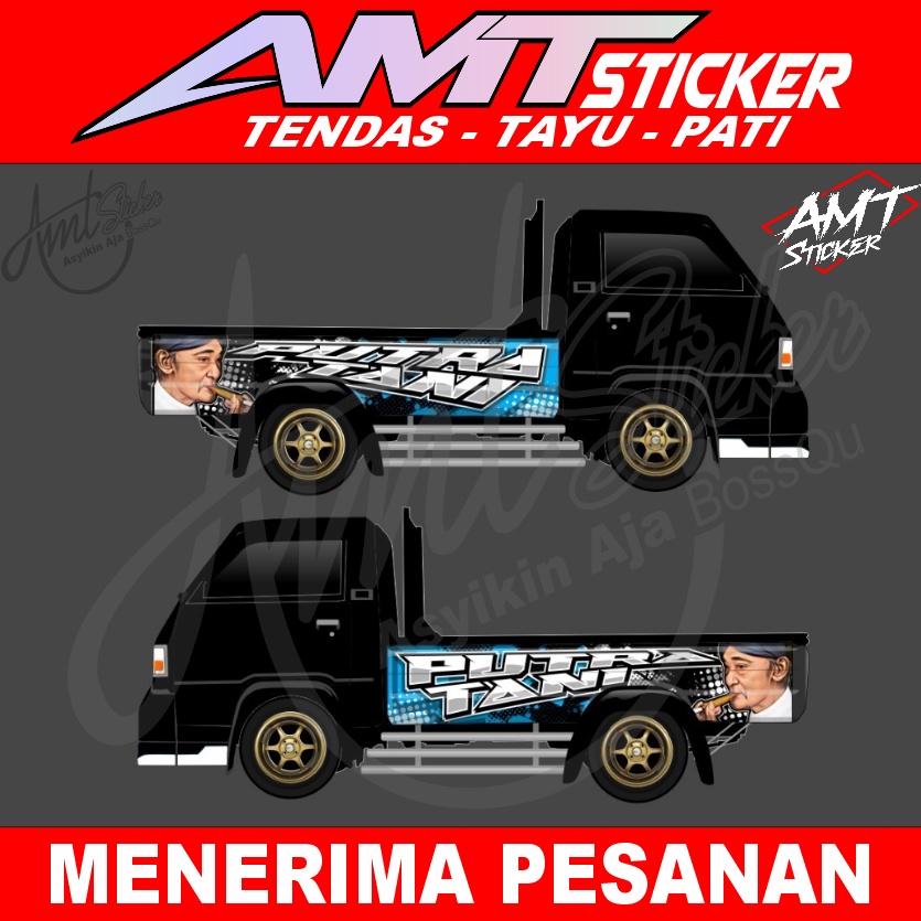 [TERBARU] STIKER DECAL BAK SAMPING L300 - BISA CUSTOM DESAIN