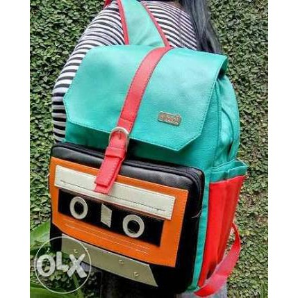Tas Ransel New Callia Warna Hijau Tosca