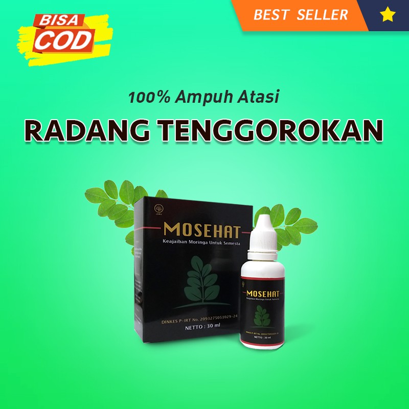 MOSEHAT Obat Radang Tenggorokan | Sakit Tenggorokan | Sakit Untuk Menelan | Amandel