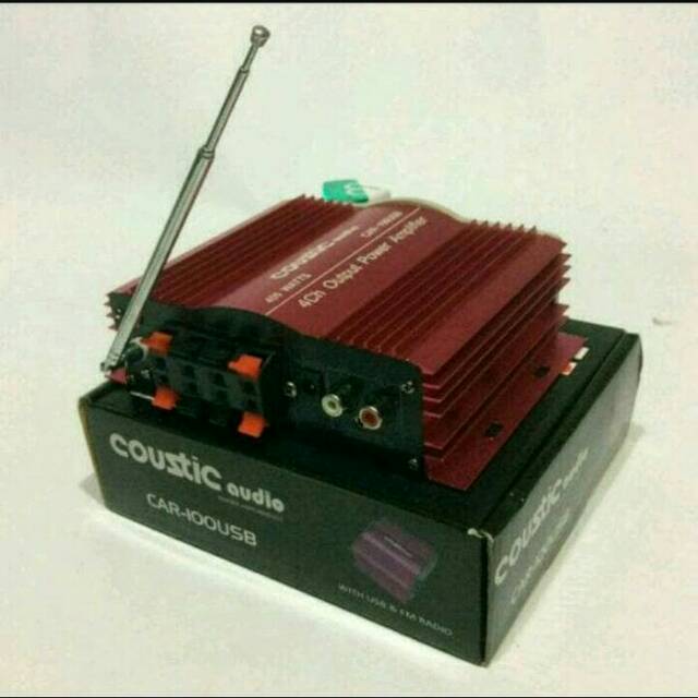 POWER AMPLIFIER 4CHANEL COUSTIC AUDIO CA-100