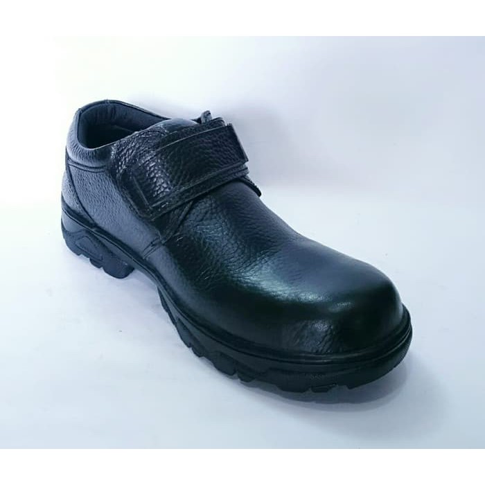 Sepatu Safety Pria Kulit Asli Rasheda Dr 03 Big Size