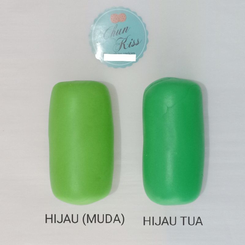 FONDANT WARNA 100 GRAM - HALAL SIAP PAKAI