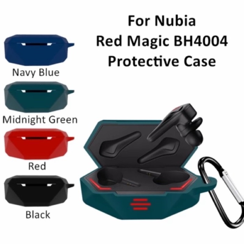 Earphone Case Silicon Case untuk Nubia Red Magic Tws Cyberpod
