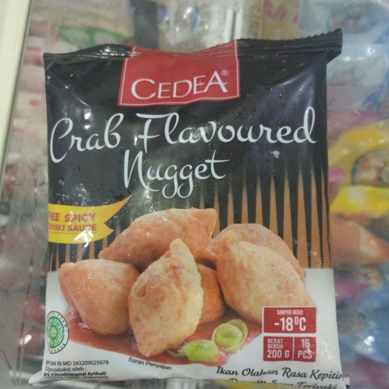 

Cedea Crab Flavoured Nugget 200gr