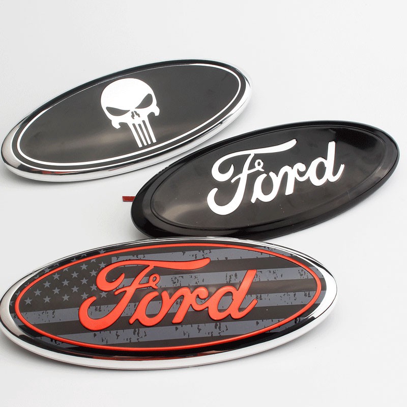 Stiker Emblem Badge Night Knight 3d 9 7 Untuk Kap Bagasi Belakang Mobil Ford F150 F250 Explorer