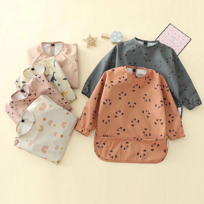 Baju Bib Bayi Waterproof