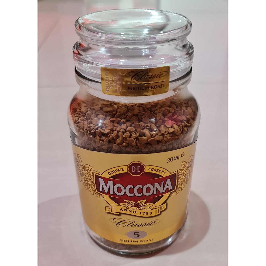 Kopi Moccona Coffee Classic 5 Medium Roast 200 Gram