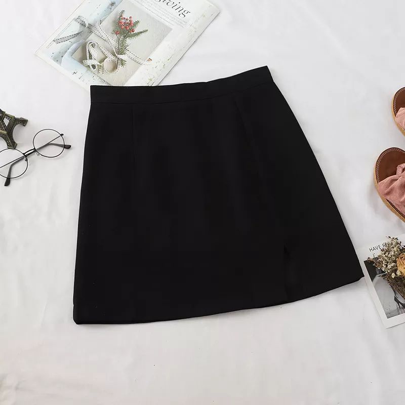 Rok Pendek Wanita/Rok Mode A line Short /skirt leather