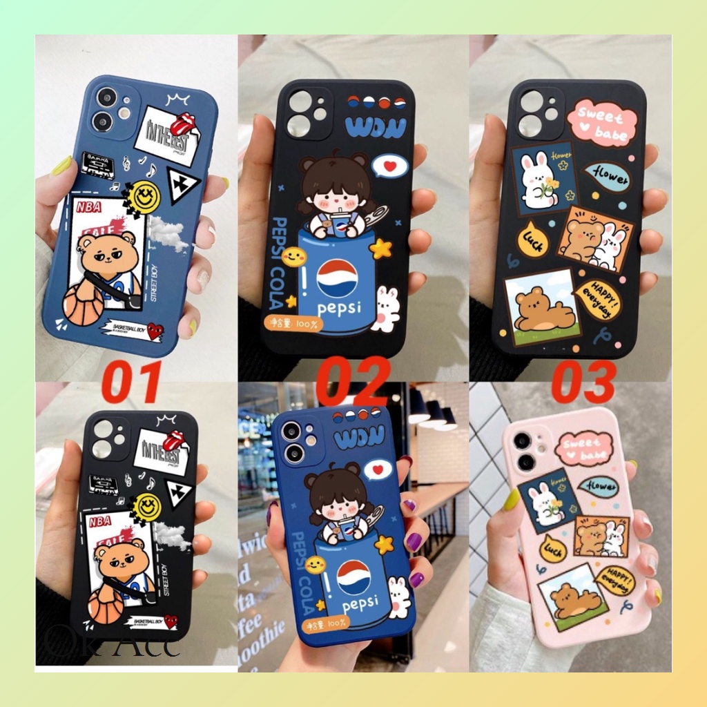 Casing Model Kekinian BB09 for Xiaomi Redmi 4A 4X 5 5A 5+ 6 6A 7 8 9 Prime 9A 9i 9C 9T 10 10C 10T 11 12 Lite S2 Redmi Note 5A Pro 10s 11 11s 11T Poco F3 F4 K40 M3 M4 M5 X3 GT NFC 5G