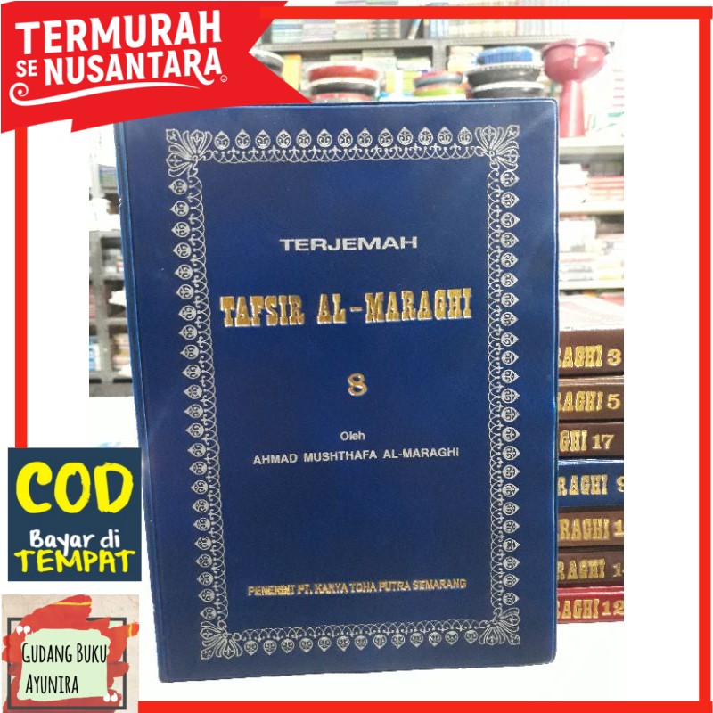 Terjemah Tafsir Al - Maraghi jilid 8/Terjemah Tafsir Al Maraghi Jilid 8/buku agama islam/terbaru