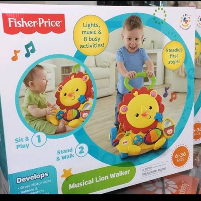 pushwalker fisherprice original segel