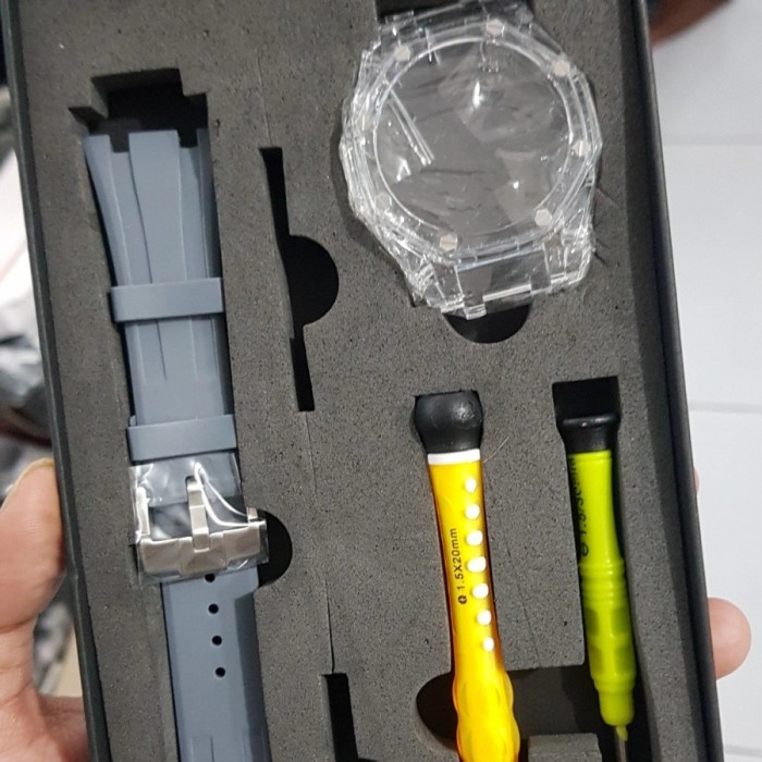 Bazel Gshock GA2100 Custom Transparan