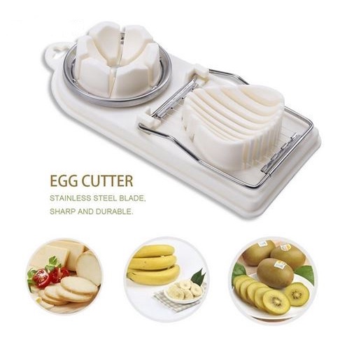 Egg Slicer - Alat Iris Telur 2 IN 1