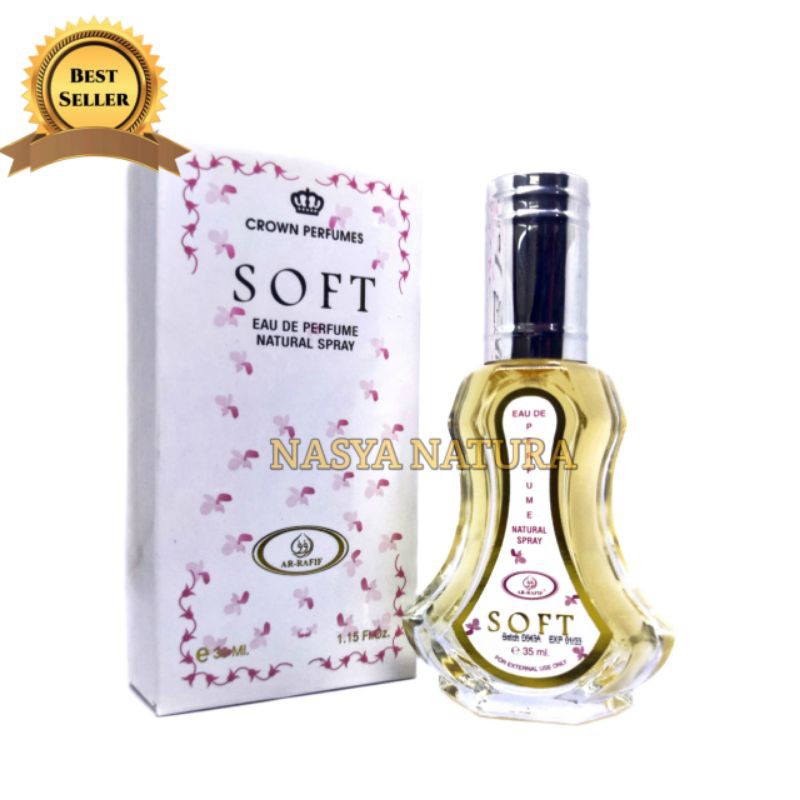 Parfum Arrafif Soft Minyak Wangi Ar Rafif Arafof Spray 35ml Original