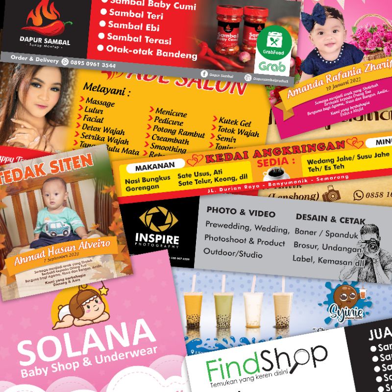 Cetak /Desain Baner / Spanduk MMT