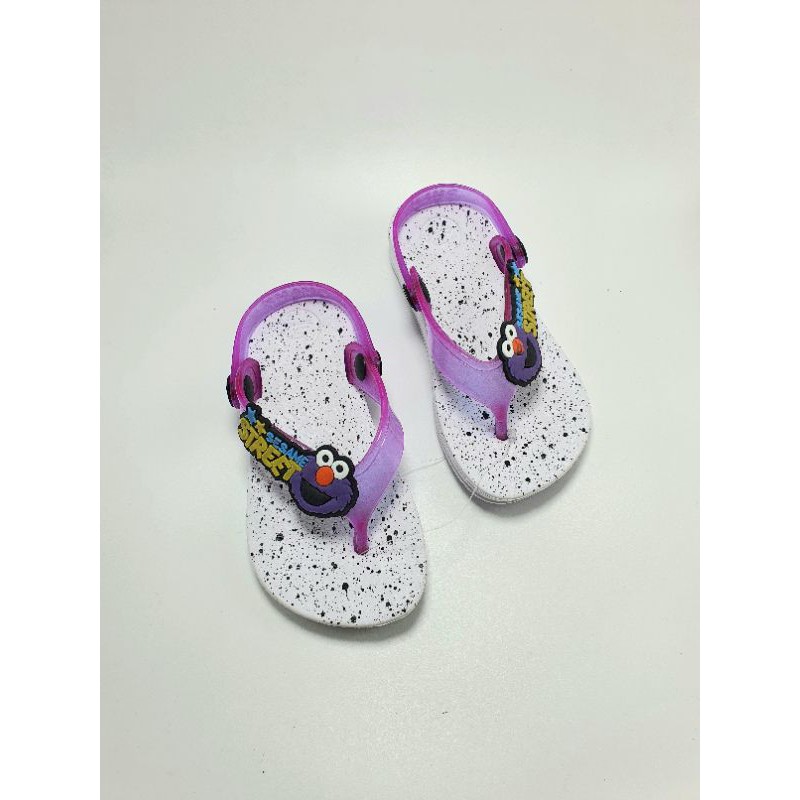 SANDAL JEPIT ANAK PEREMPUAN DULUX 330E ELMO TALI BELAKANG KARET