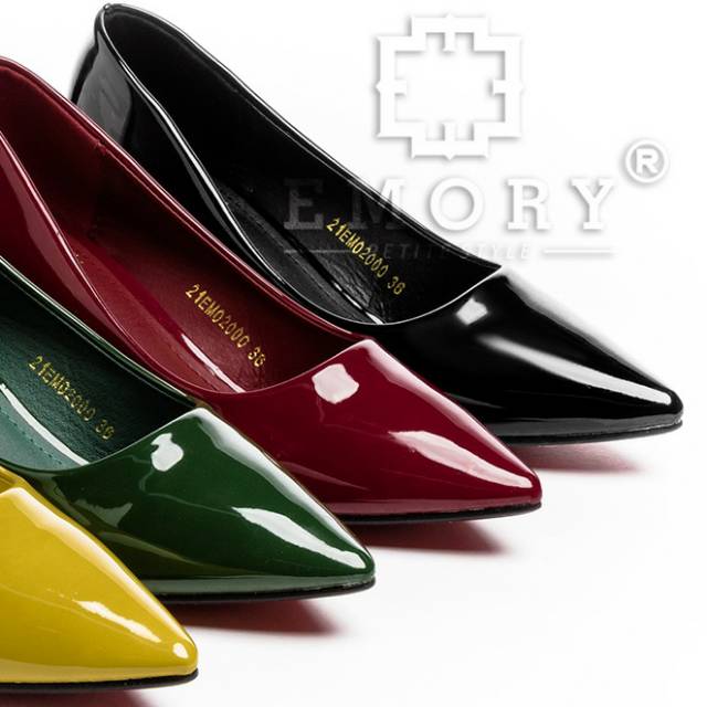 GIBD 21EMO2000 EMORY Danny. SEPATU KANTOR KERJA GLOSSY WANITA FASHION IMPORT GALERI INTAN BATAM
