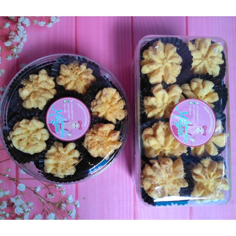 Sagu keju edam cheddar kuker kue kering sagu lebaran cookies murah halal hampers