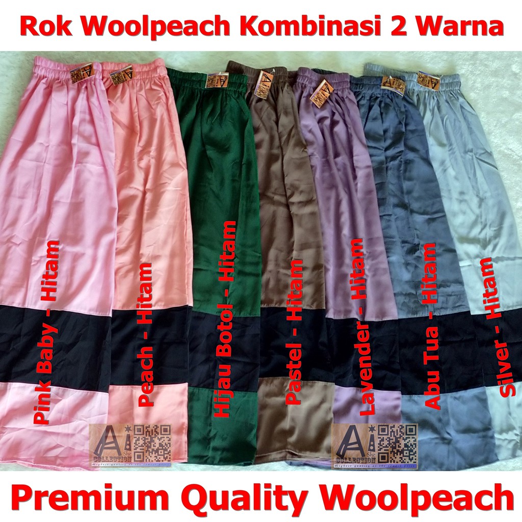 Rok Panjang Wolfis Premium Kombinasi