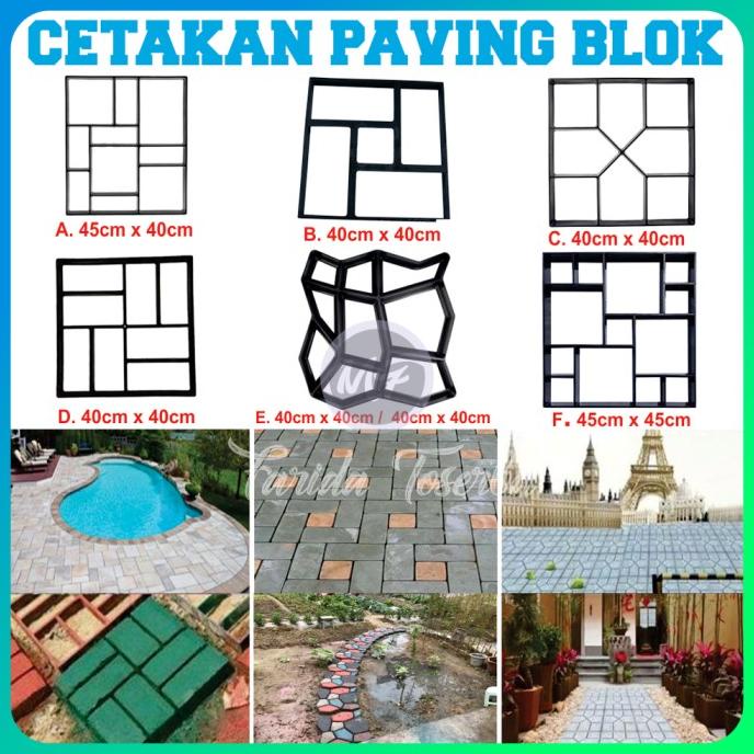 ~~~] Cetakan Paving Block DIY Mudah dan Praktis Cetakan Jalan Taman