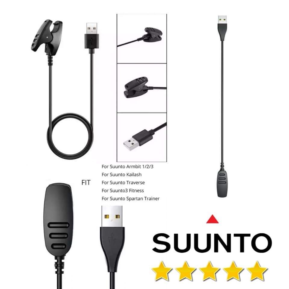 Kabel USB Charger Jam Suunto Ambit 1 2 3 Suunto Traverse Suunto 3 Fitness Suunto Spartan Trainer