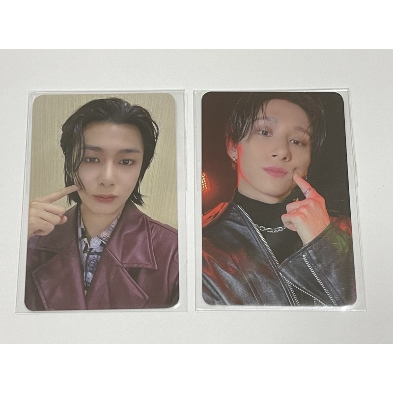 PHOTOCARD MONSTA X FATAL LOVE HYUNGWON & CHANGKYUN I.M BENEFIT KTOWN